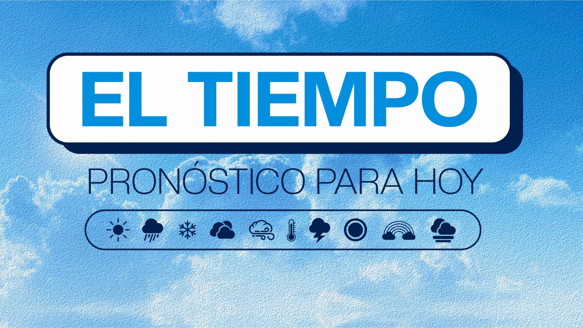 Así estará el tiempo este lunes 17 de febrero