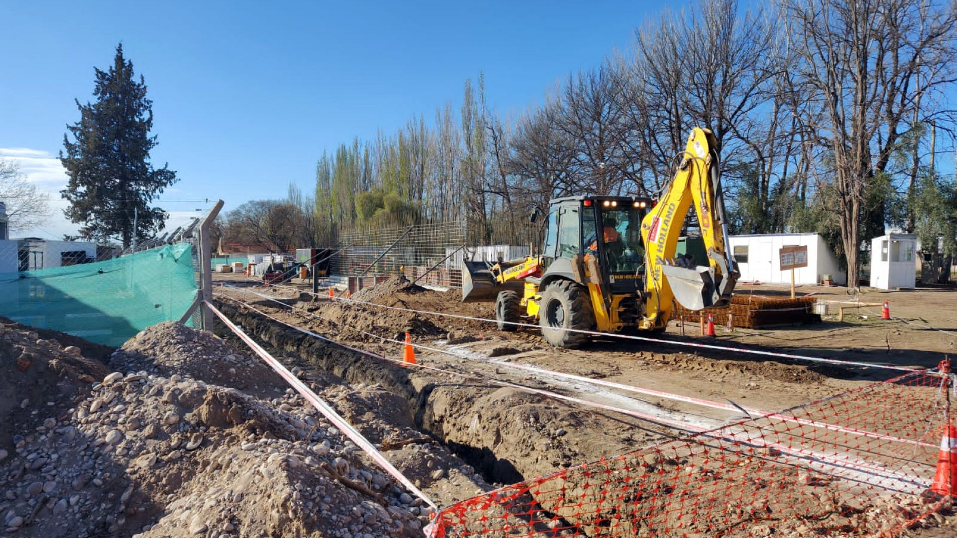 La obra del aeropuerto de San Rafael está frenada y hubo despidos