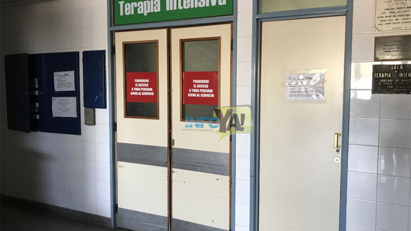 Una mujer chocó contra una pilastra y quedó internada en terapia intensiva