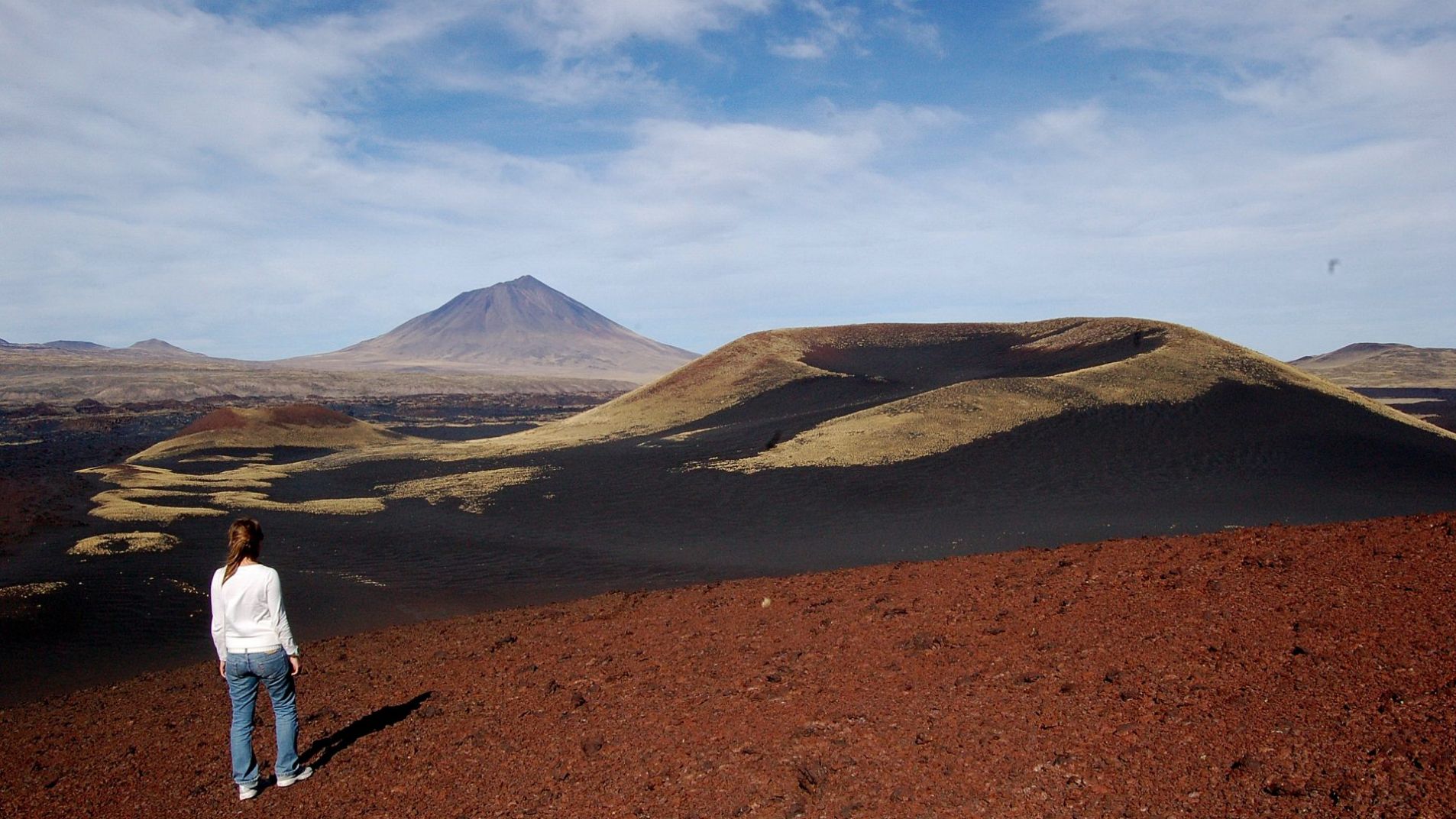 La Payunia cuenta con paisajes de otro planeta.