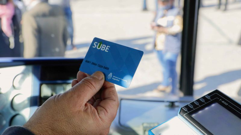 Se debe actualizar la SUBE para mantener los descuentos del micro