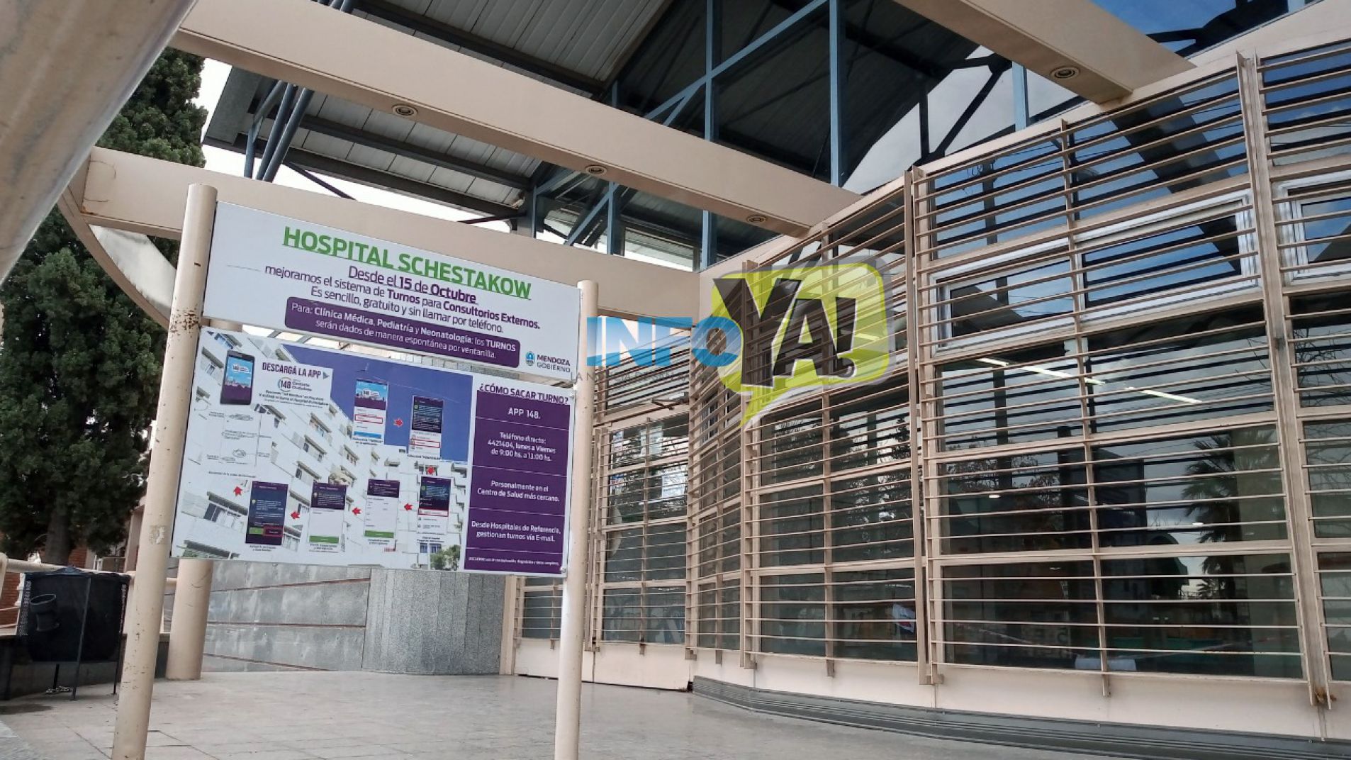 El paro se sentirá en los consultorios externos del hospital (foto archivo).