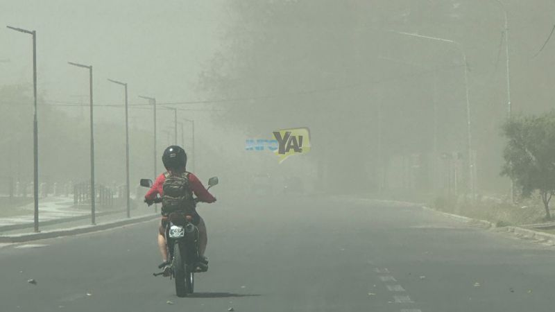 Se espera un día con Zonda, seco y con elevada temperatura en San Rafael