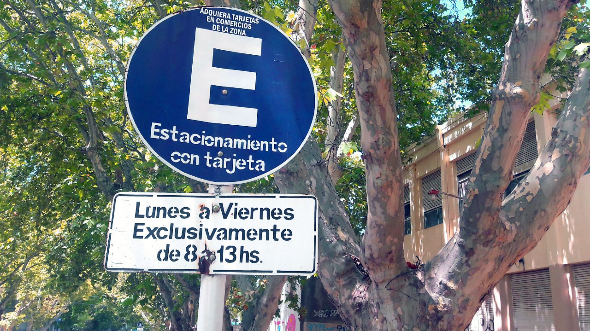 Piden una modificación al Estacionamiento Controlado (foto archivo).