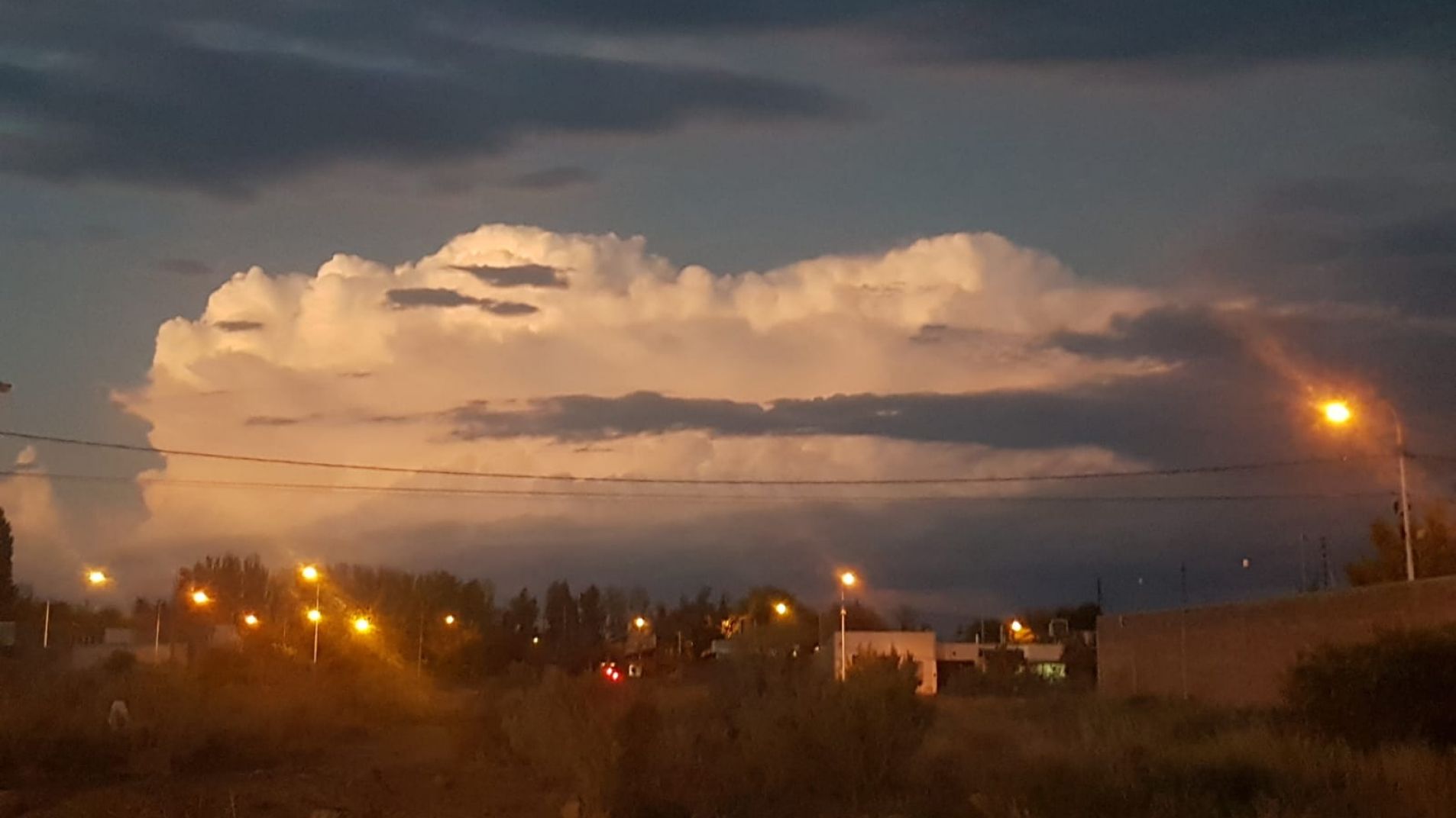 Se esperan tormentas para la noche del domingo (foto archivo).