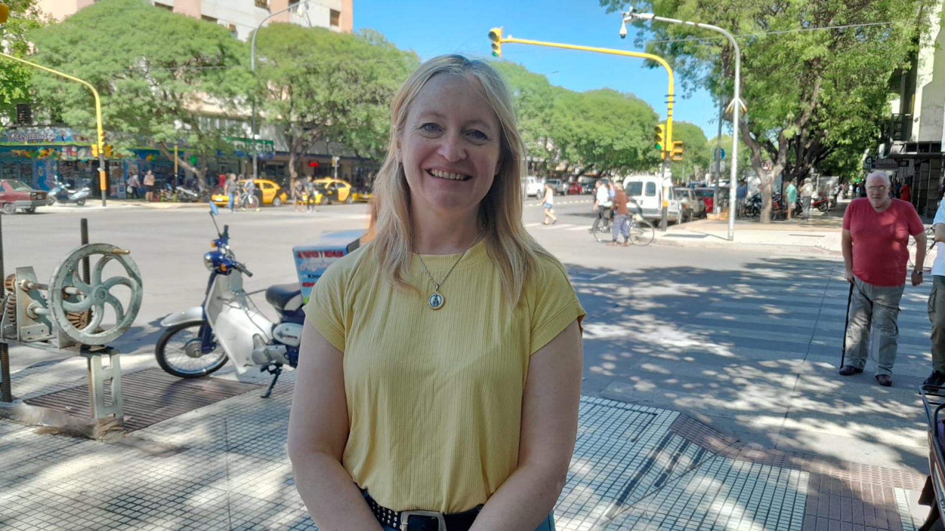 La vicegobernadora Hebe Casado.