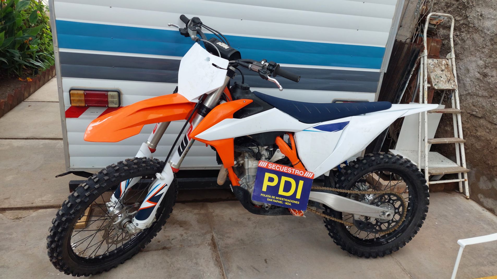 En San Rafael recuperaron dos motos KTM robadas a un empresario en San Luis