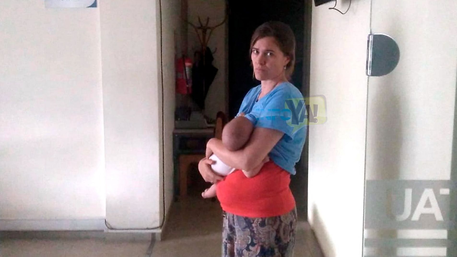 Se atrincheró más de 7 horas por la medicación de su hija discapacitada