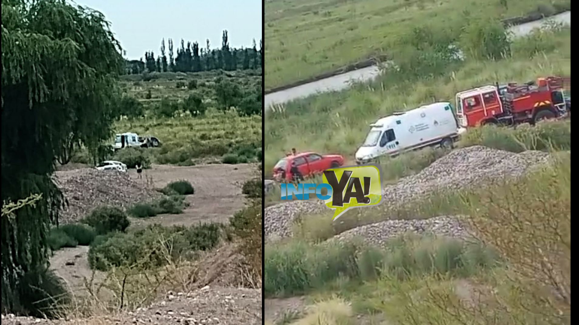 Un hombre murió ahogado en Las Malvinas (video)