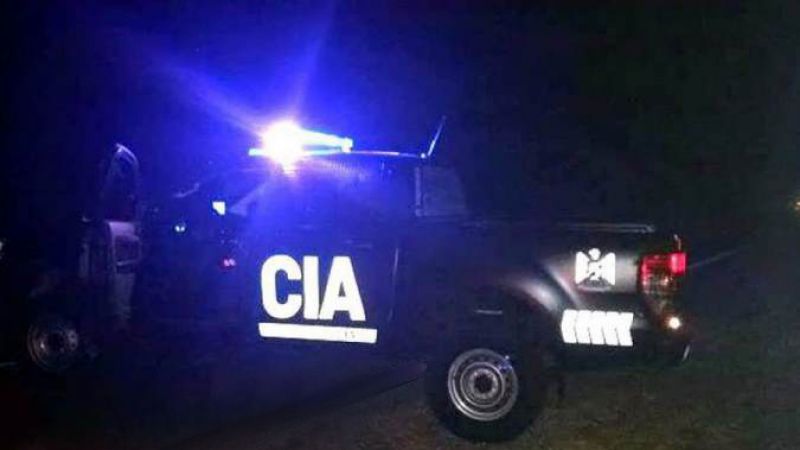 Una camioneta volcó en la Cuesta de los Terneros