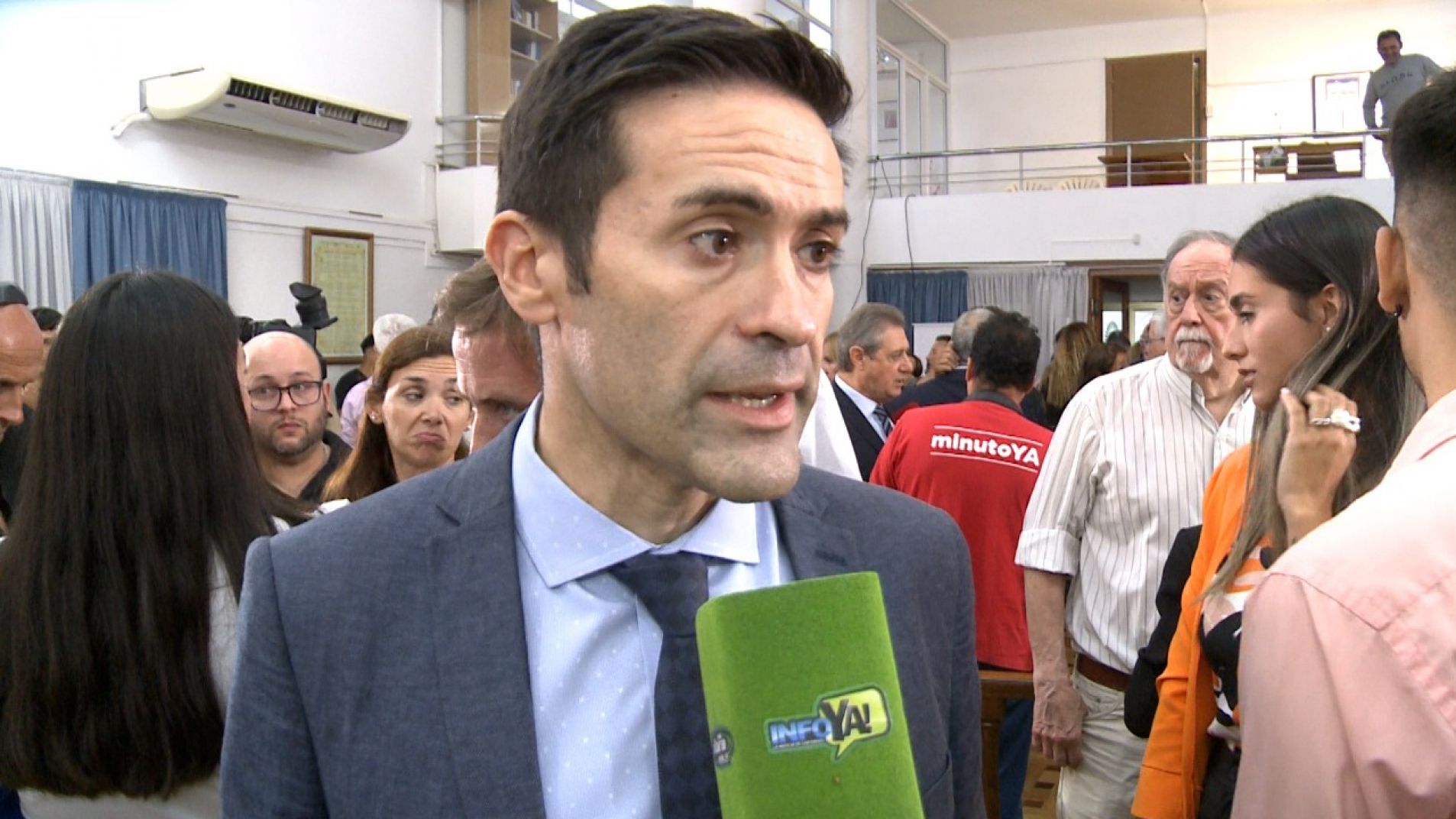 Desde el cuarto piso le bajaron el proyecto