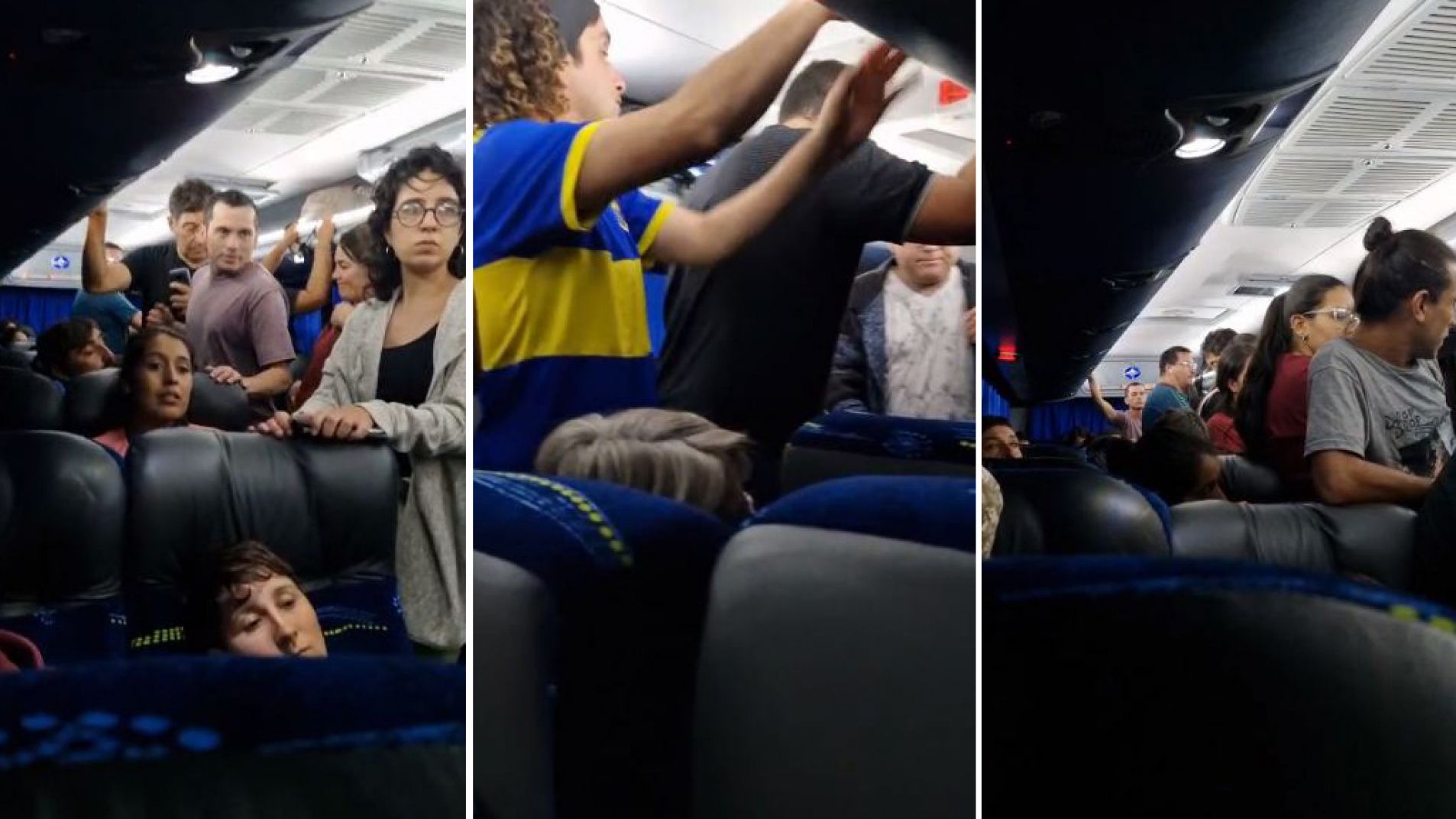 Reclaman que la gente va apretada y de pie en micro que vuelve de Alvear