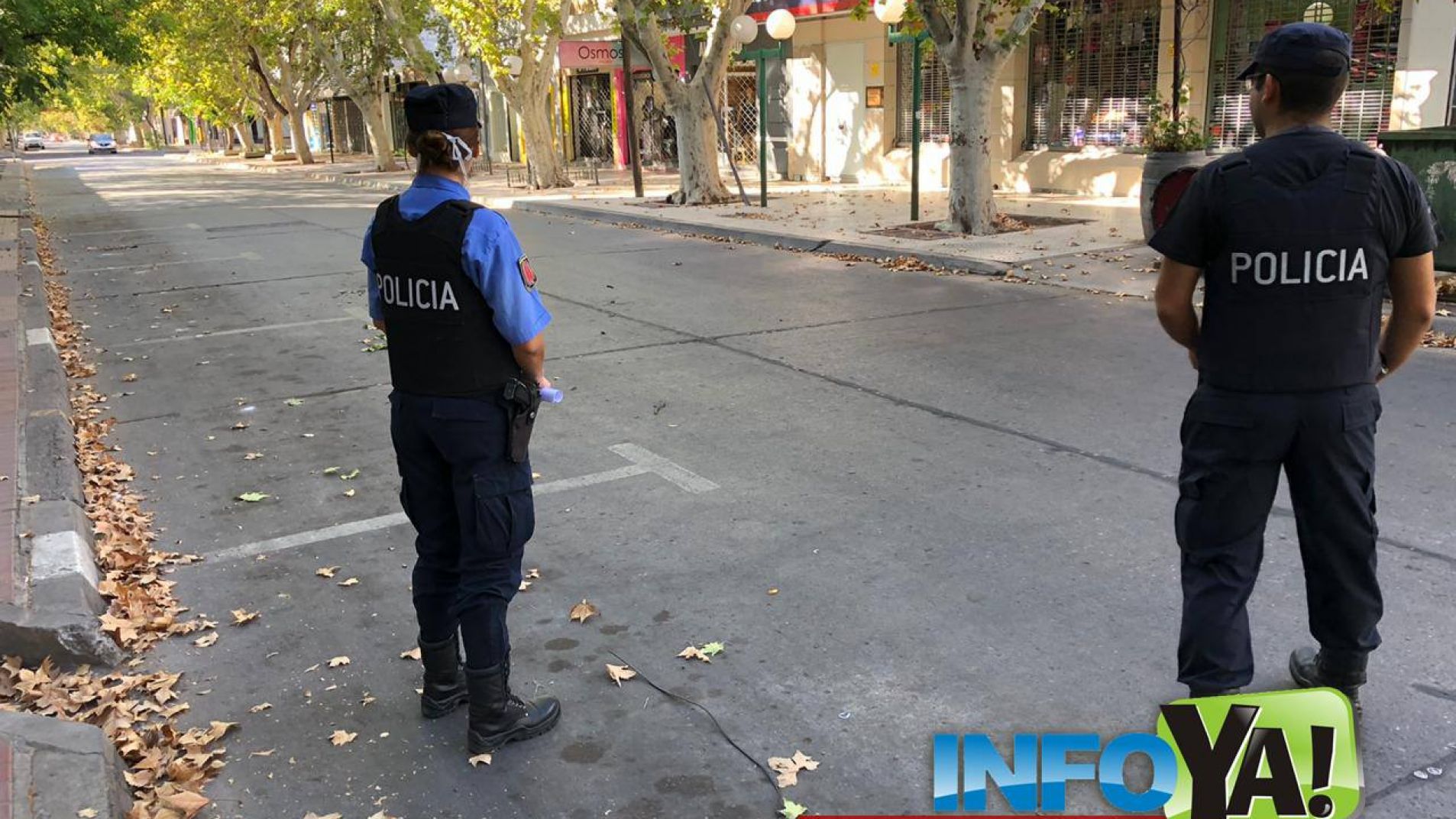 El comercio del centro permaneció cerrado en las primeras semanas de la cuarentena.