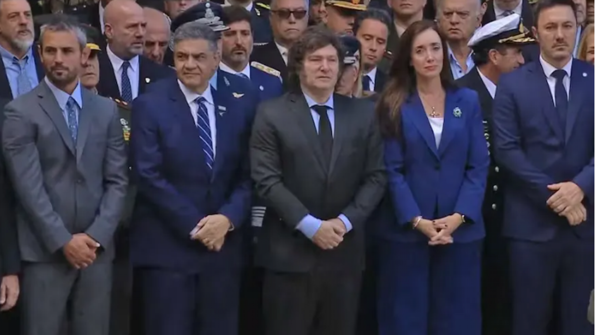 Acto Malvinas: Milei convocó a una reconciliación con las Fuerzas Armadas