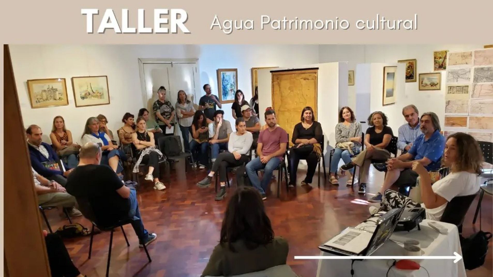 Agua y Arte en el Museo Reina