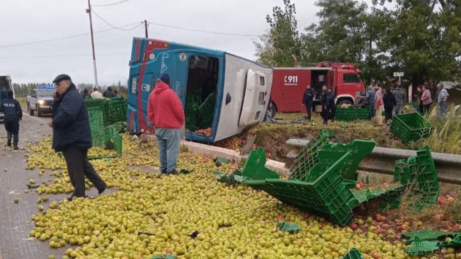 El trágico accidente sucedió el viernes por la tarde en ruta 143, en zona de Carmensa.