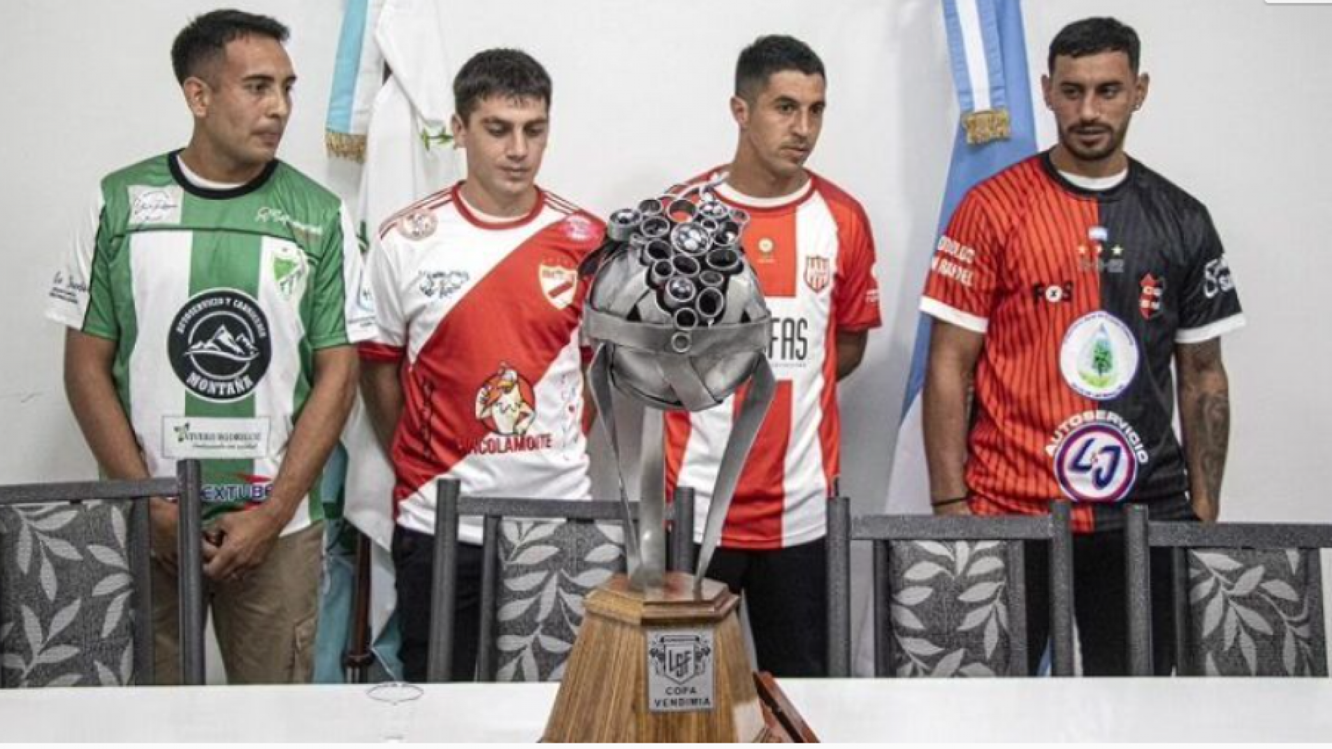 Se sortearon las zonas para la Copa Vendimia del fútbol local