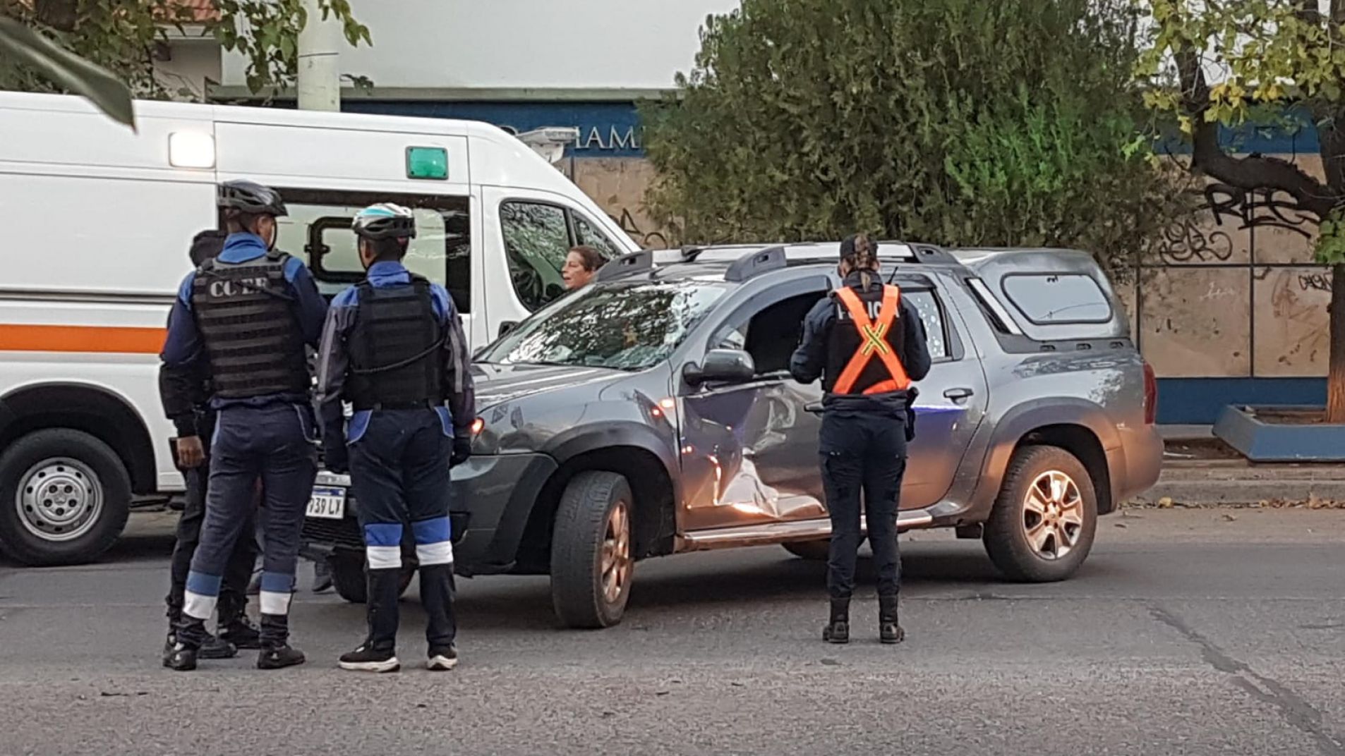 El accidente ocurrió en la segunda cuadra de avenida Libertador.