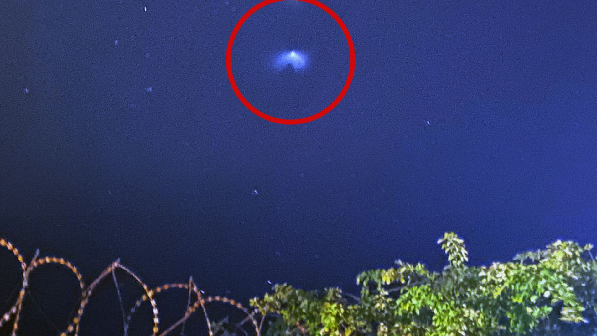 Un extraño resplandor se vio anoche en el cielo: conocé a qué se debe