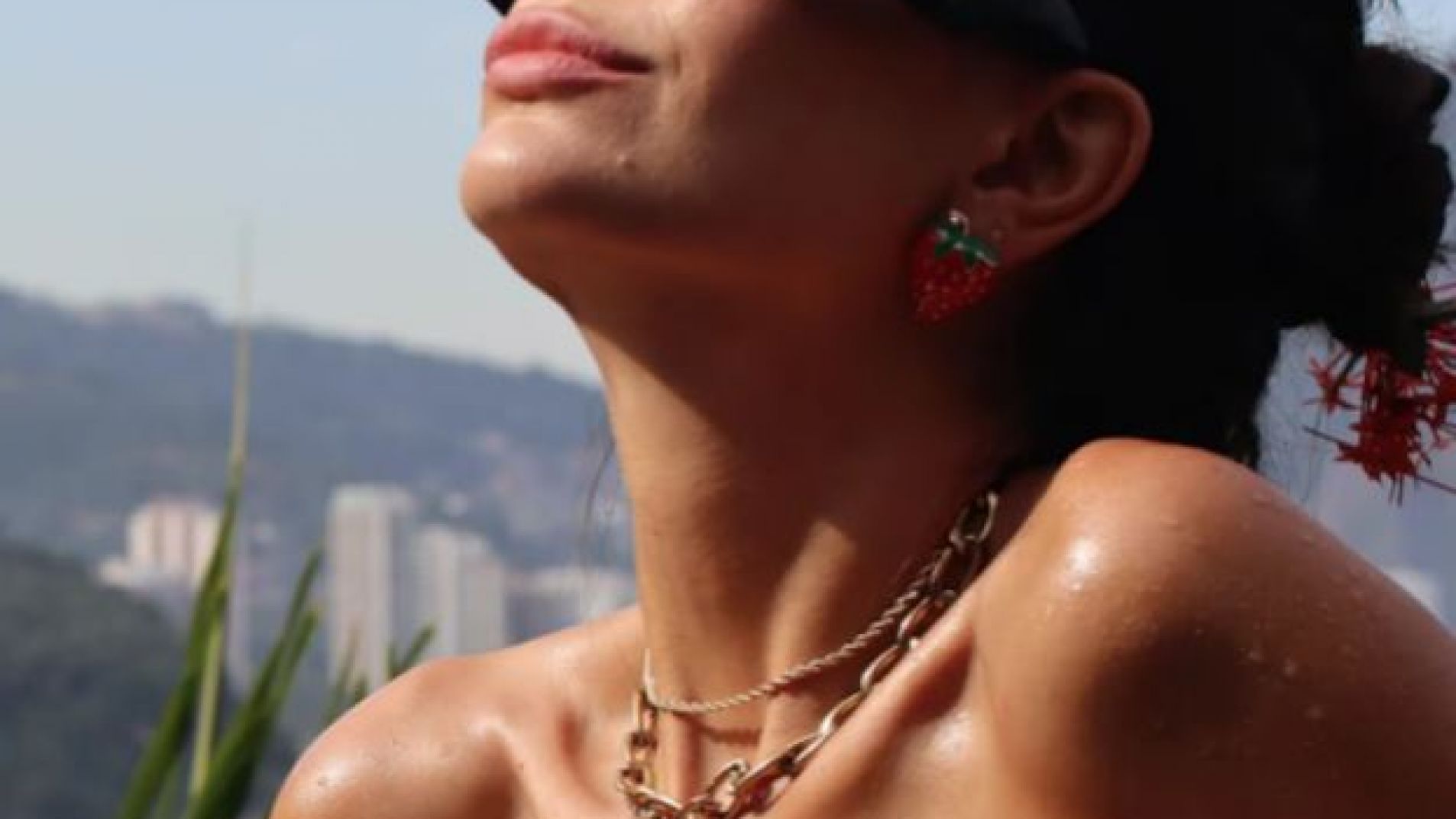 Las fotos de Zaira Nara en topless desde Brasil que causaron furor