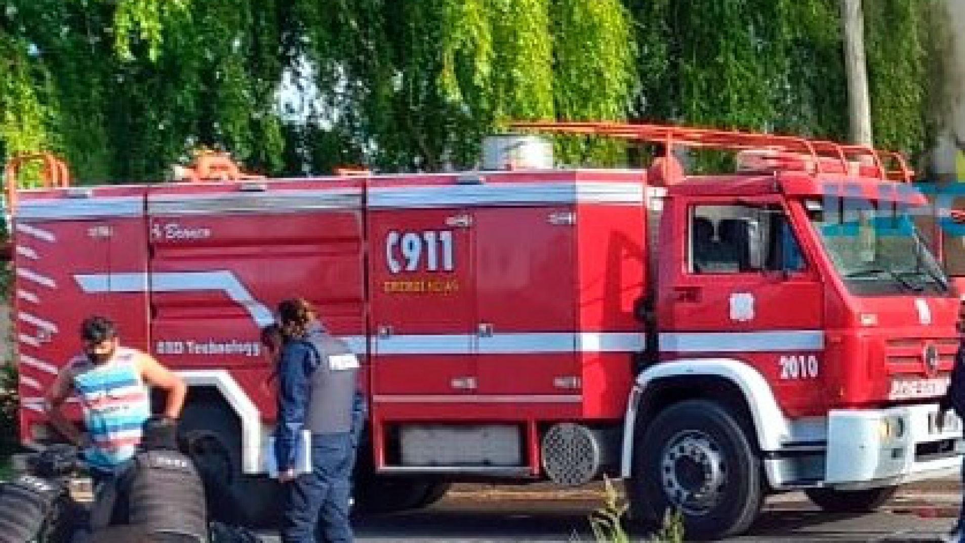 Un incendio afectó un aserradero y hubo cuantiosas pérdidas