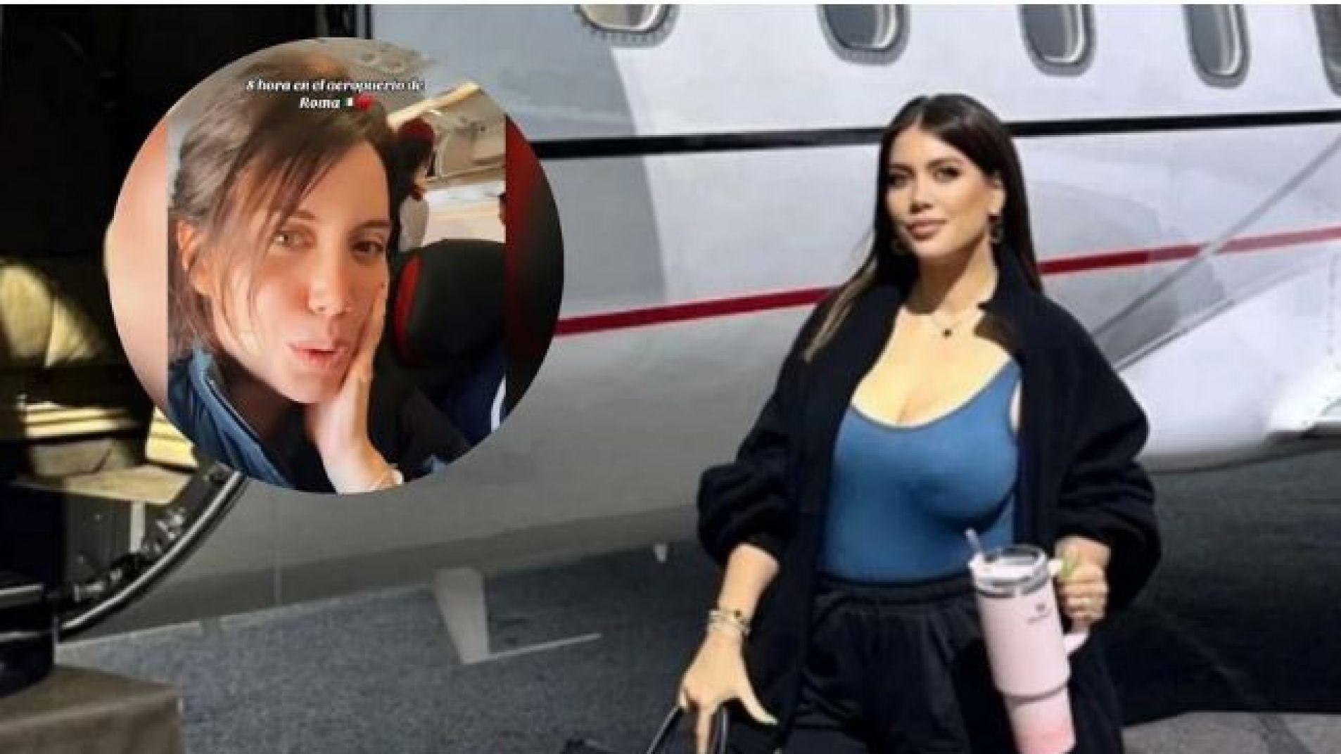 Wanda Nara perdió su vuelo y tuvo que viajar en turista: "El peor vuelo de tu vida"