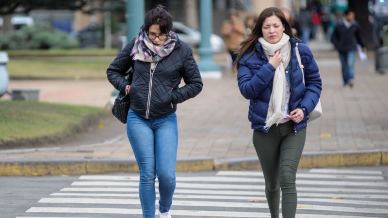 Pronóstico de brusco descenso de la temperatura para el fin de semana