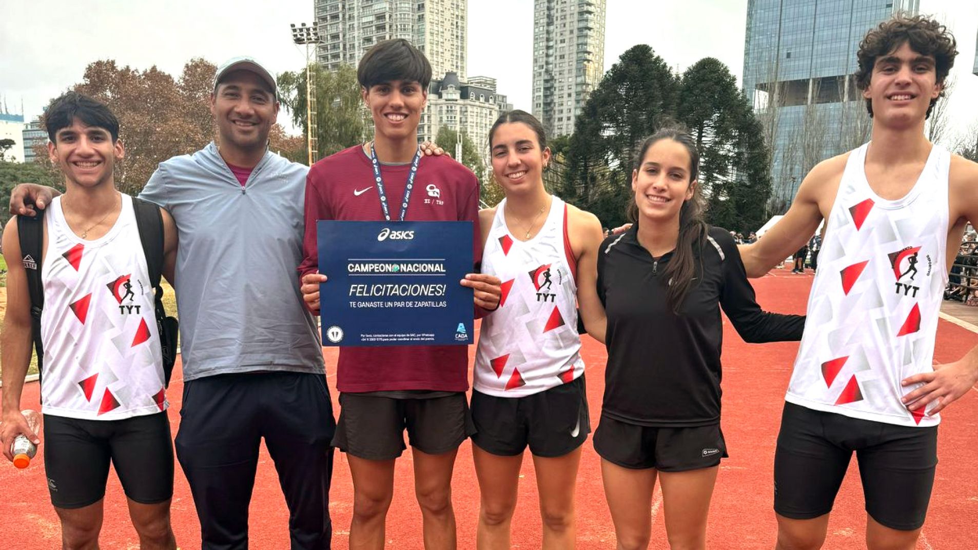 Sanrafaelinos obtuvieron medallas y excelentes resultados en atletismo