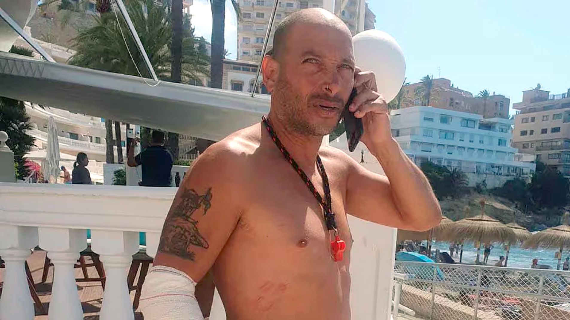 Salvó a tres niños: la historia del rescatista argentino héroe en España