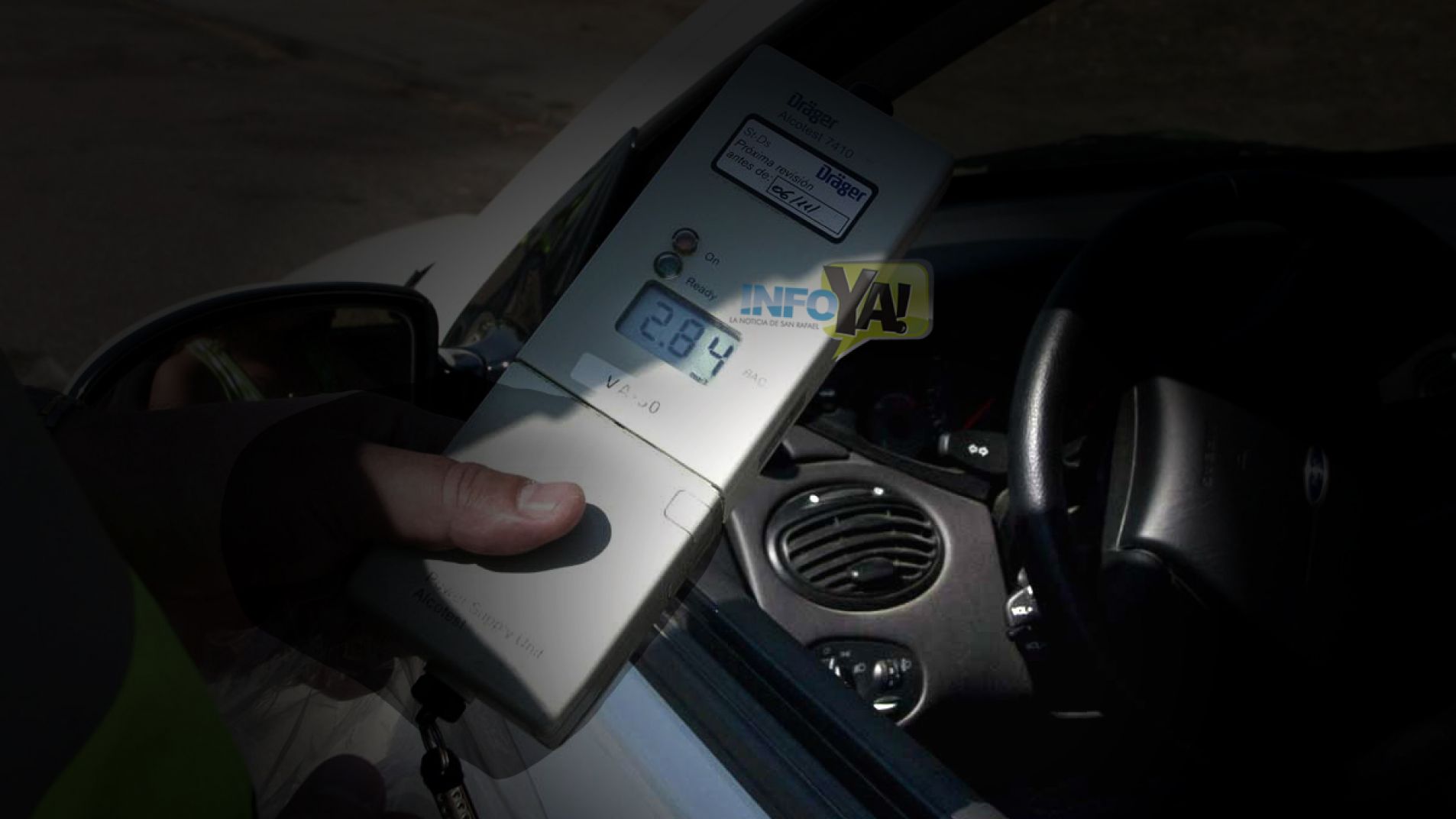 Dos conductores borrachos fueron detenidos en San Rafael