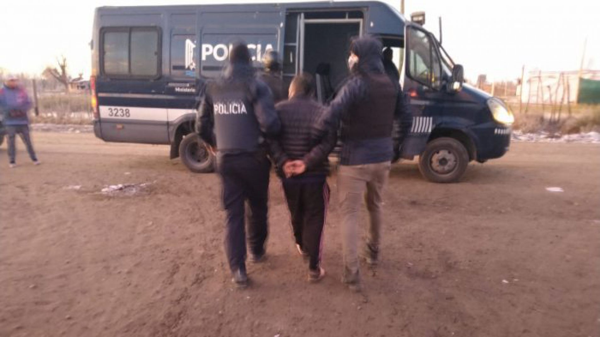 En el megaoperativo se detuvieron a seis personas.