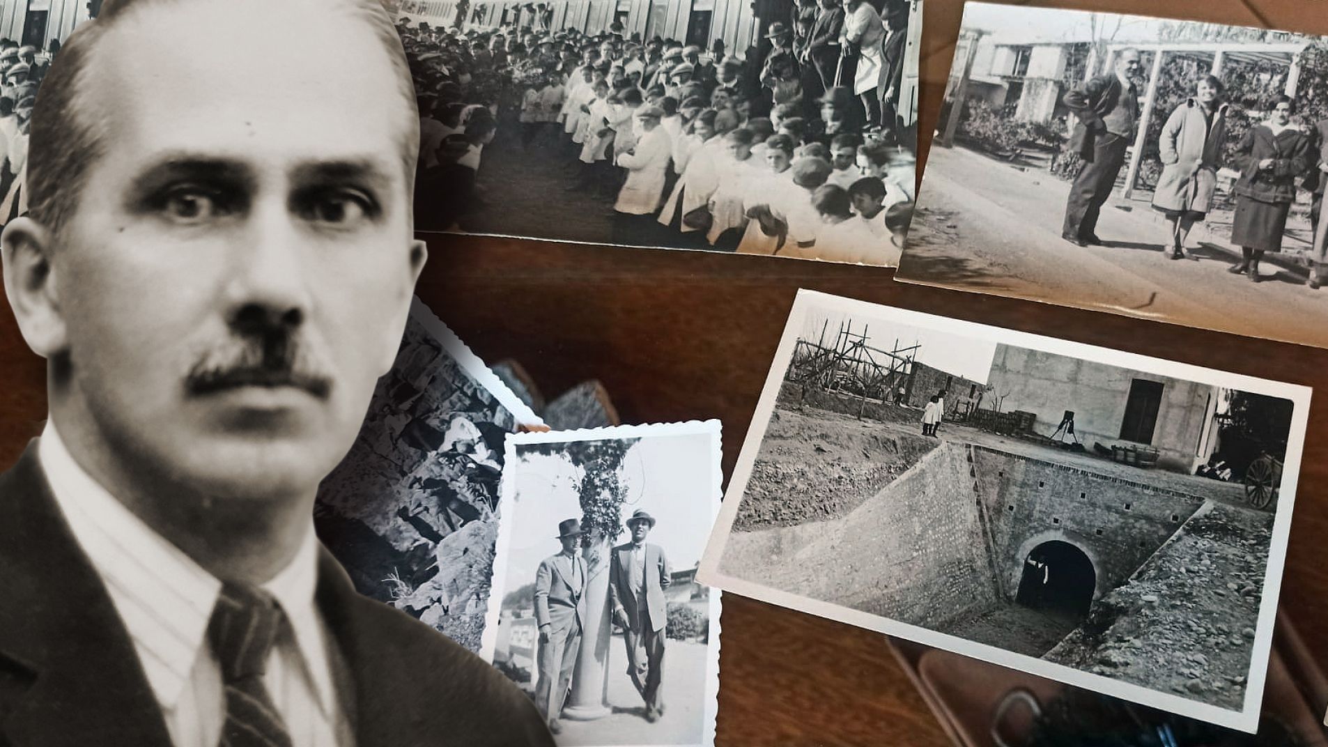 Una parte las fotos son de autoría de Juan Pi.