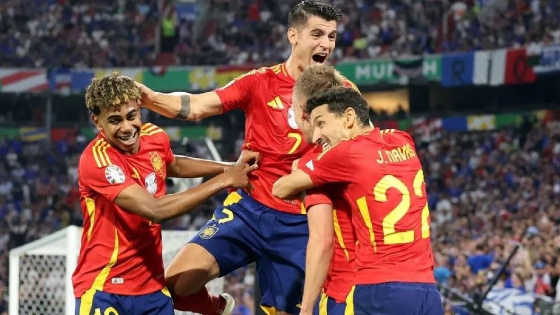 La Selección Española vuelve a ser finalista de la Eurocopa después de 12 años.