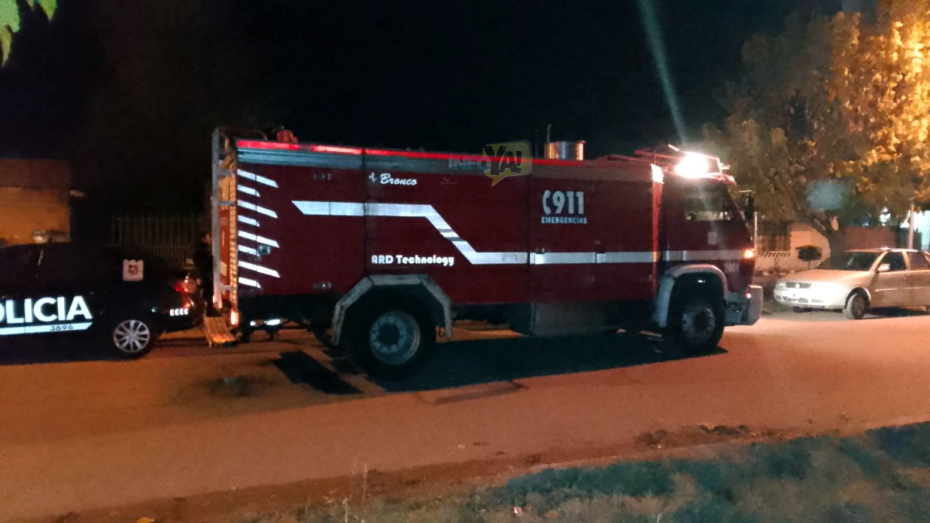 El incendio que quedó al hombre ocurrió el lunes pasado por la madrugada (foto ilustrativa).