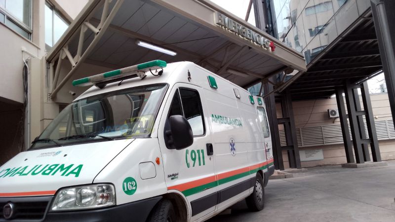 Cinco lesionados en un choque de motos: uno sufrió fractura expuesta