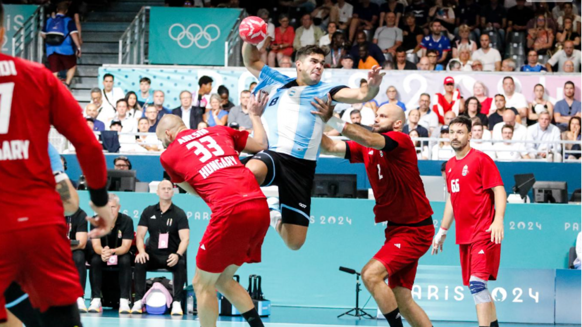 En Handball Argentina cayó ante Hungría