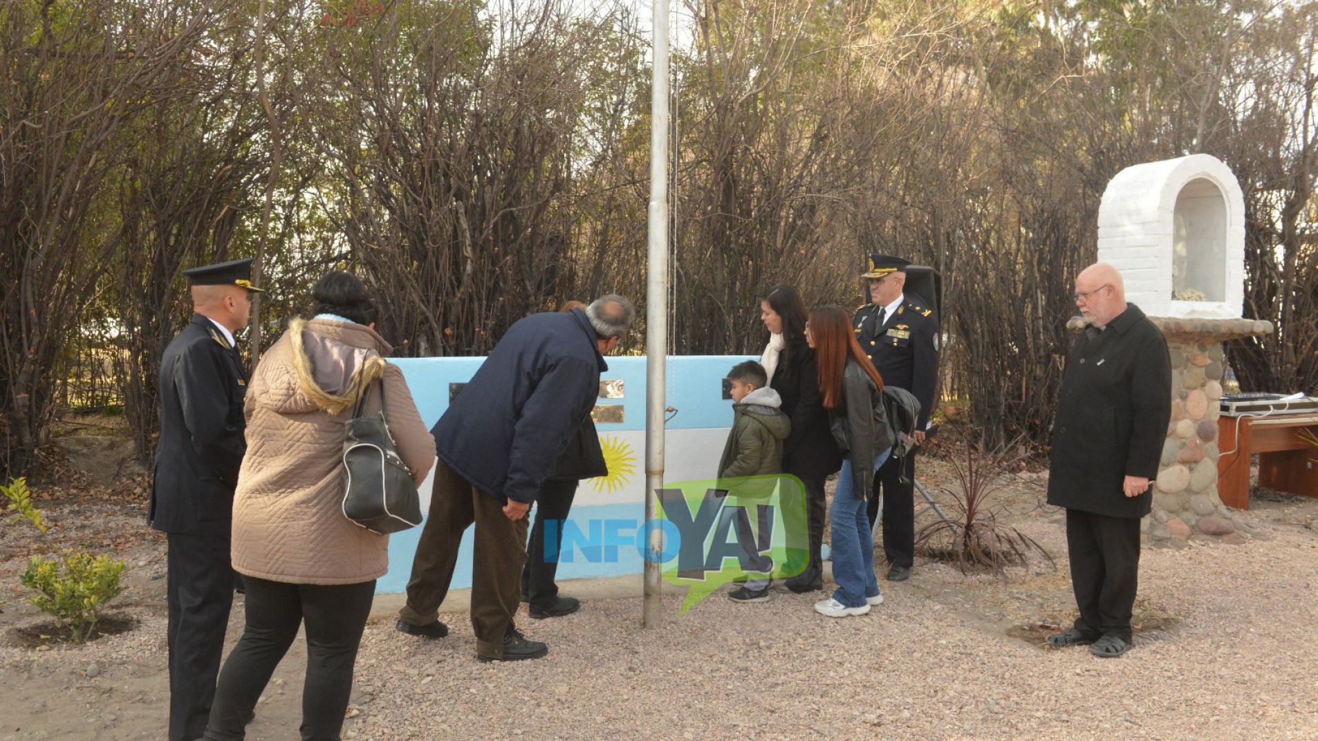 Con un gran acto celebraron el día del santo patrono de la Policía