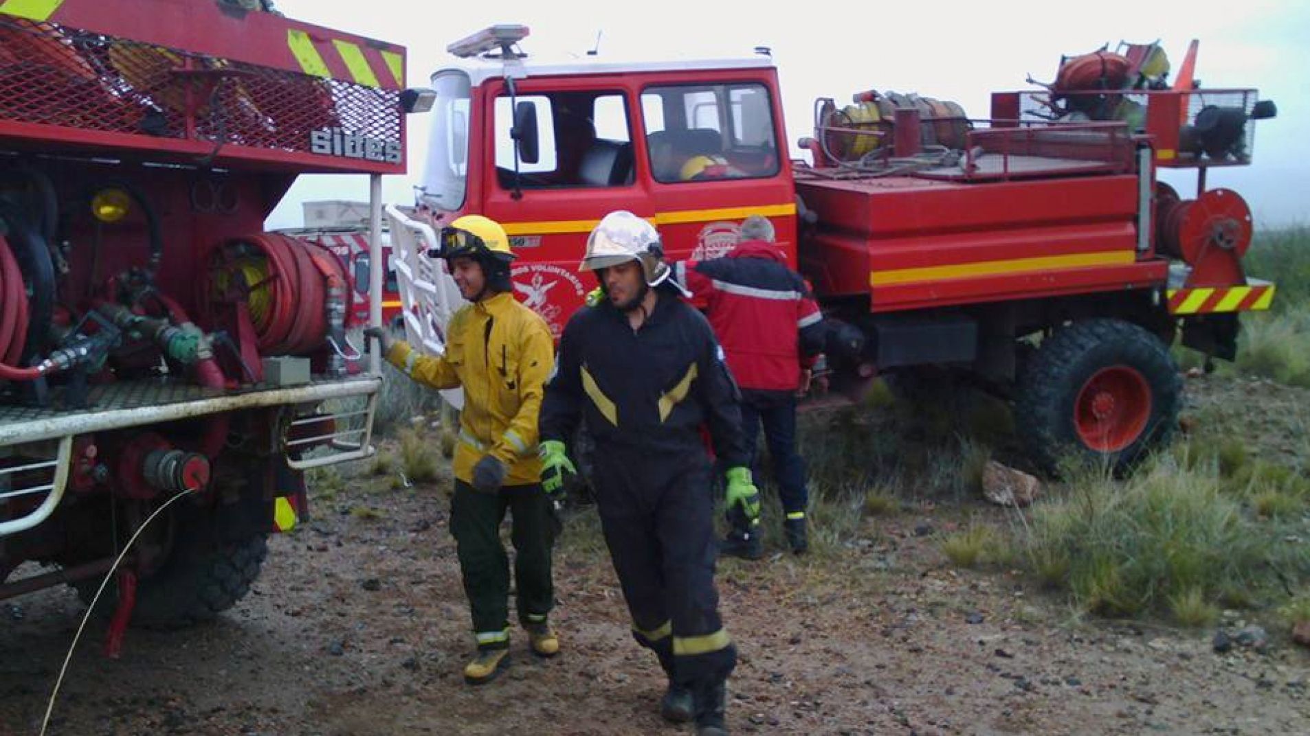 Bomberos Voluntarios de Salto de las Rosas.