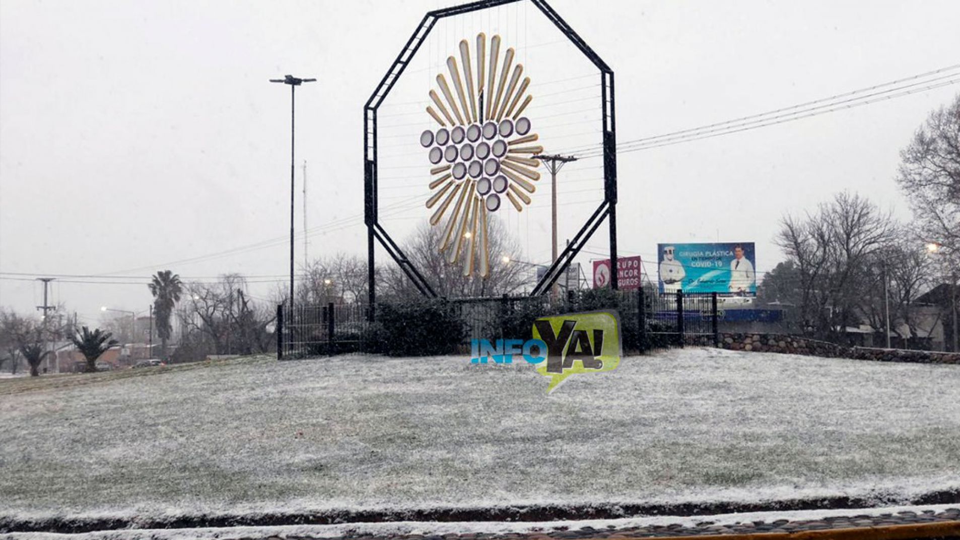 Hace tiempo que no se ve esta postal en San Rafael (foto archivo).