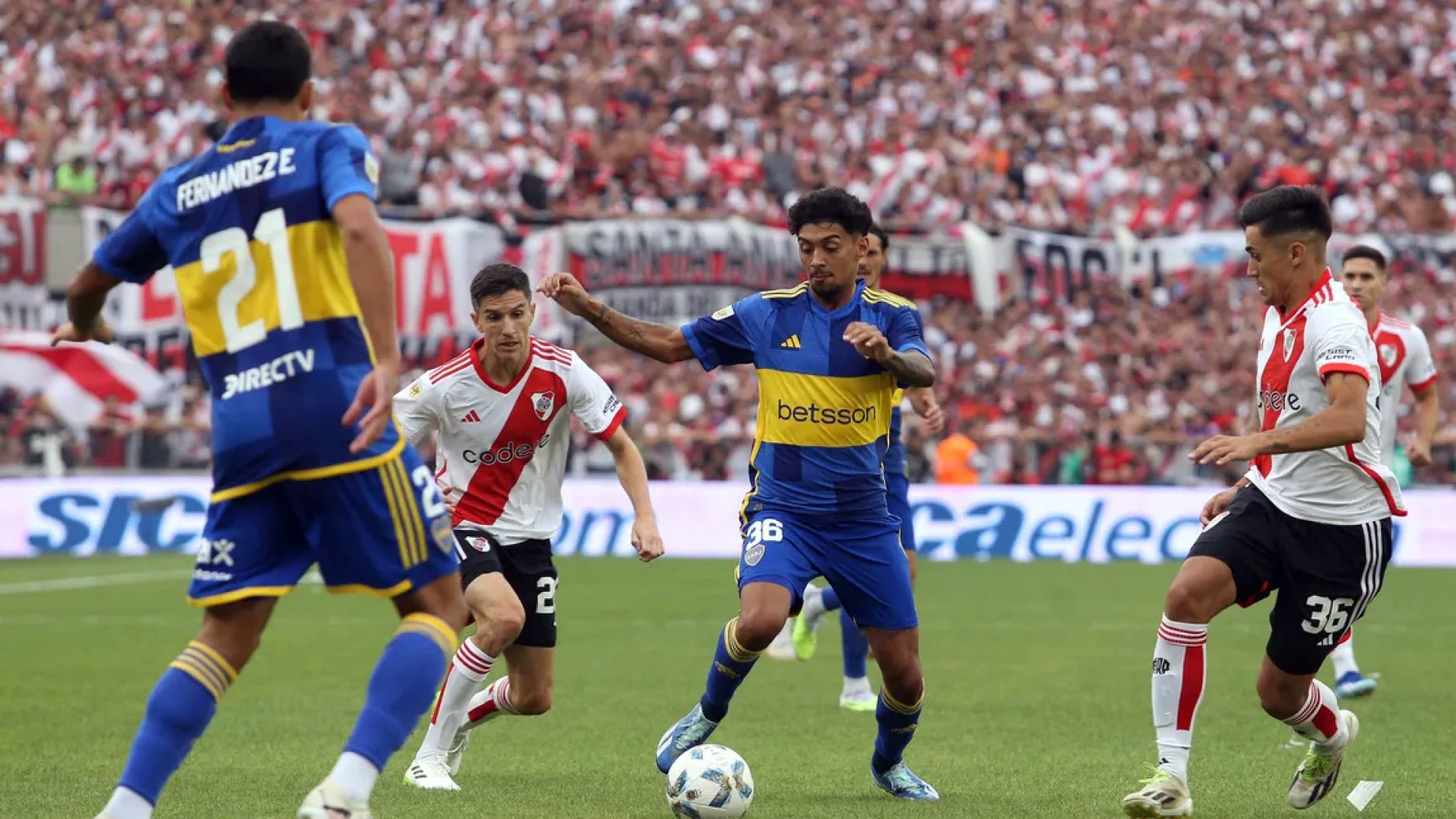 El historial entre Boca y River en el Superclásico