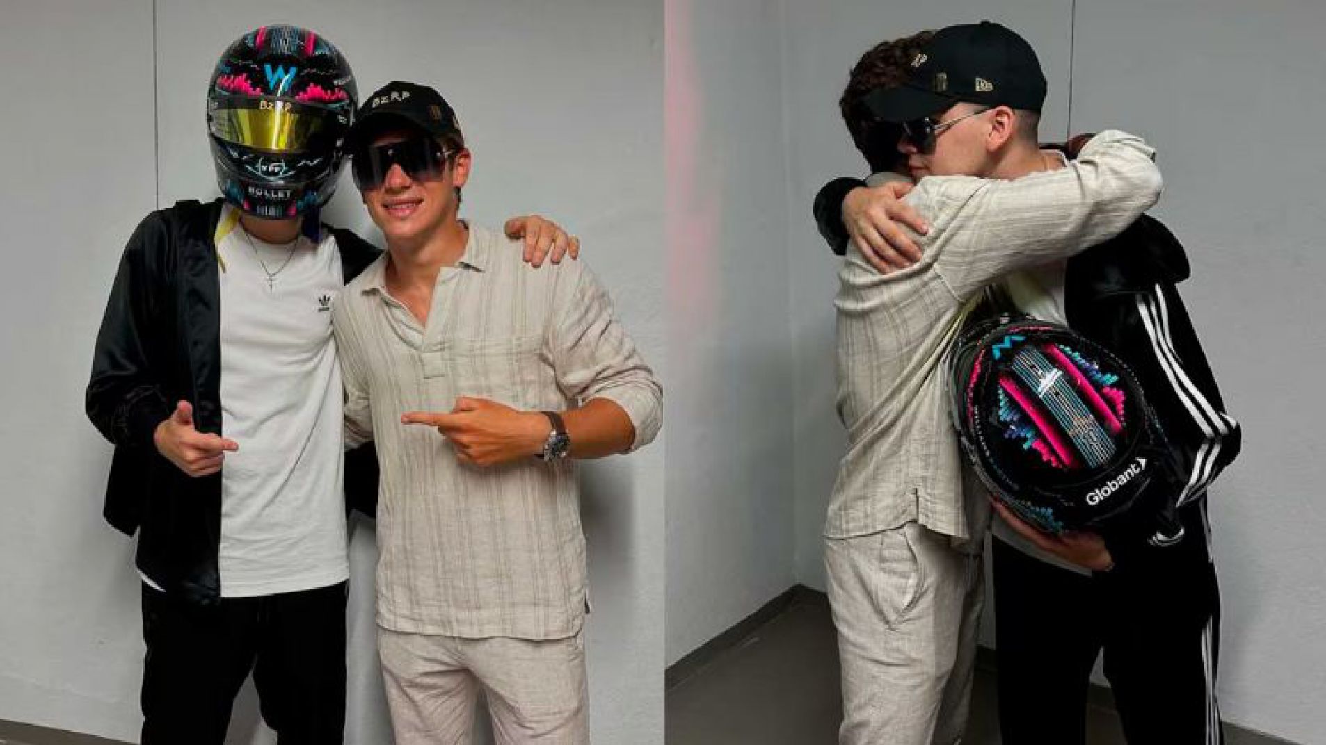 El padre de Franco Colapinto reveló cuánto aportó Bizarrap