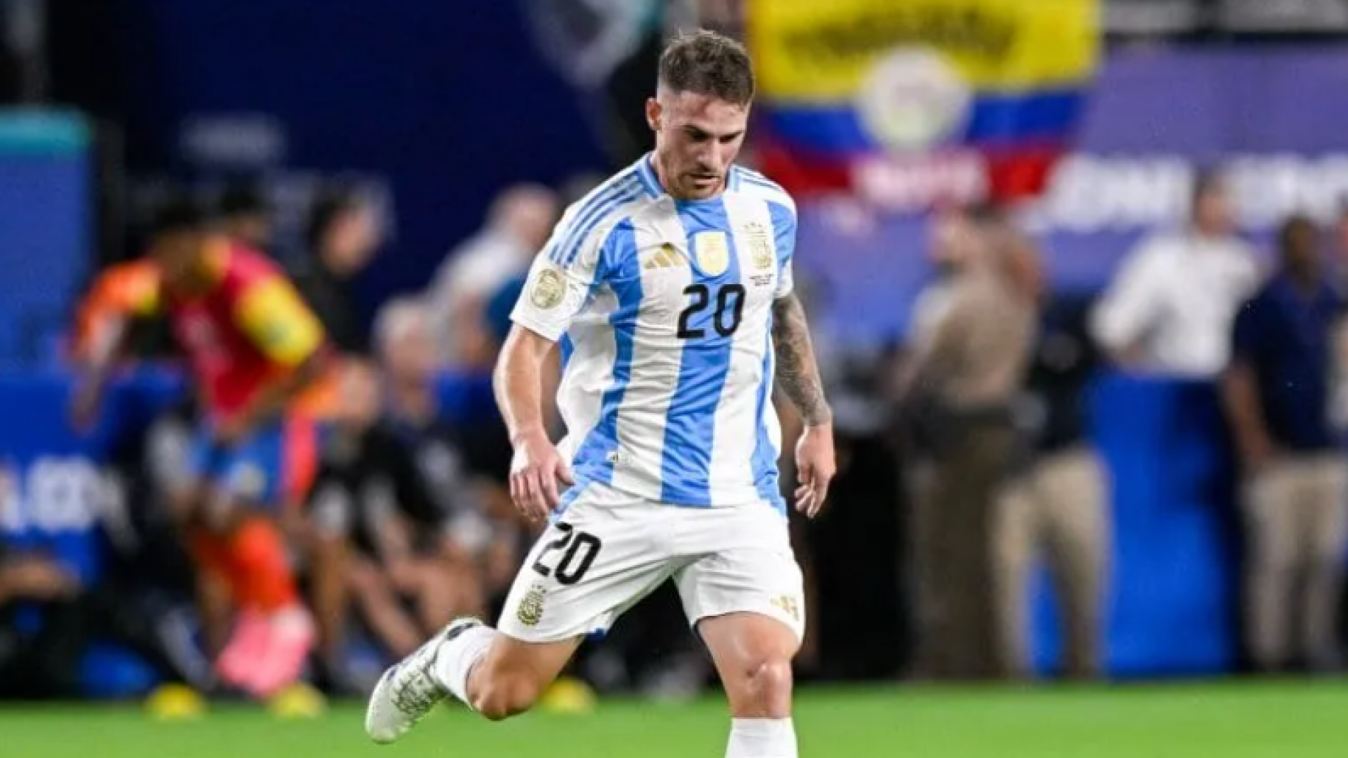 Mac Allister, ausente en el entrenamiento de la Selección Argentina