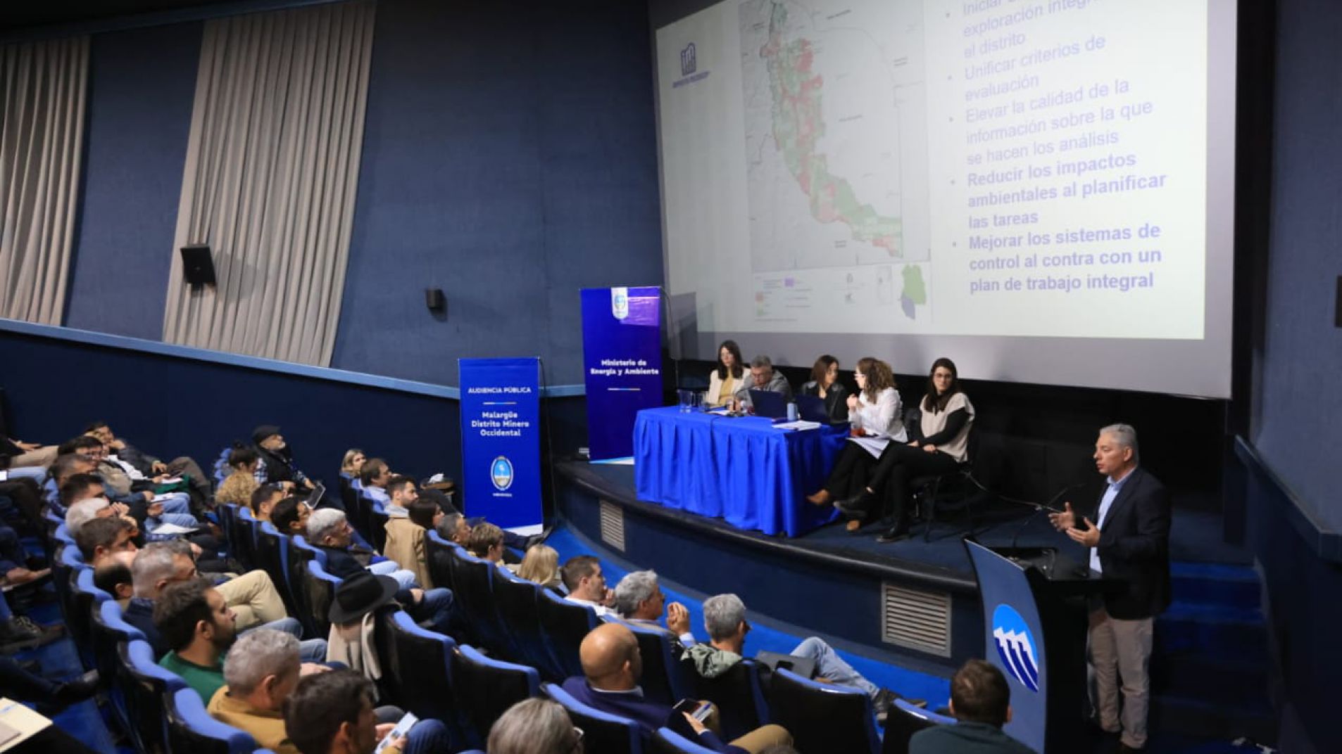 Se realizó la Audiencia Pública del Malargüe Distrito Minero Occidental