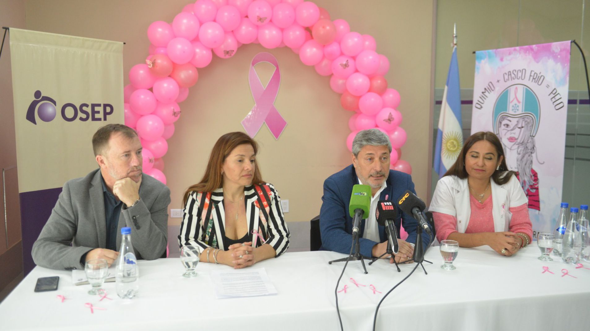 La campaña se presentó en la sede local de la Osep.