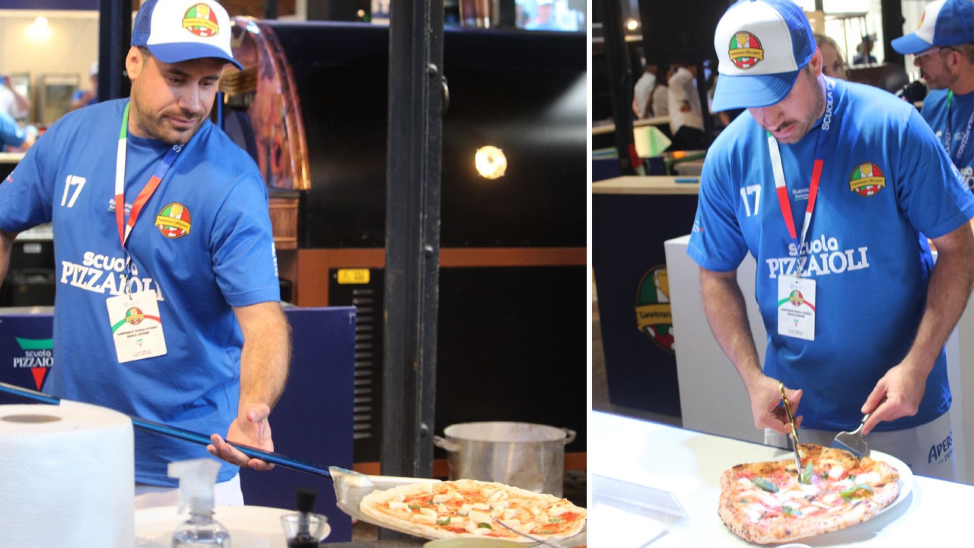 Andrés González se destacó en el Campionato Scuola Pizzaioli 2024