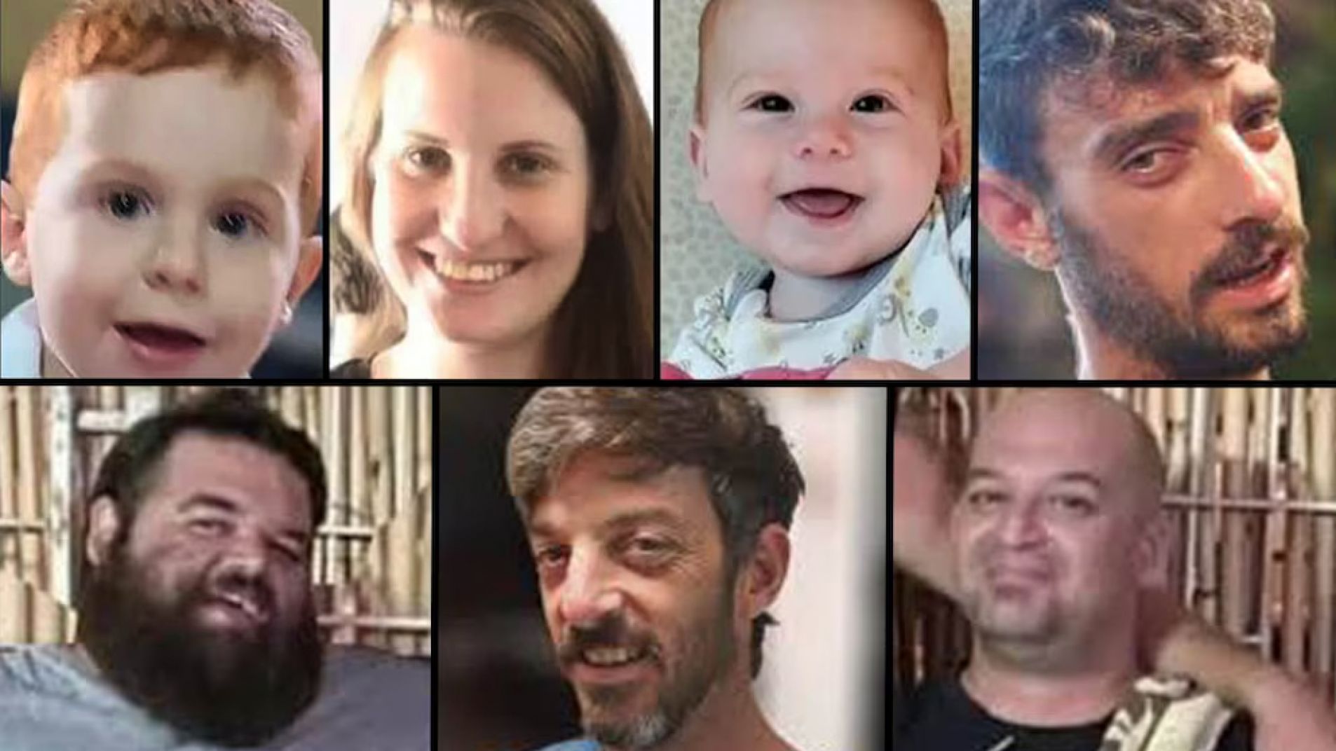 Quiénes son los 7 argentinos que cumplieron un año secuestrados por Hamas