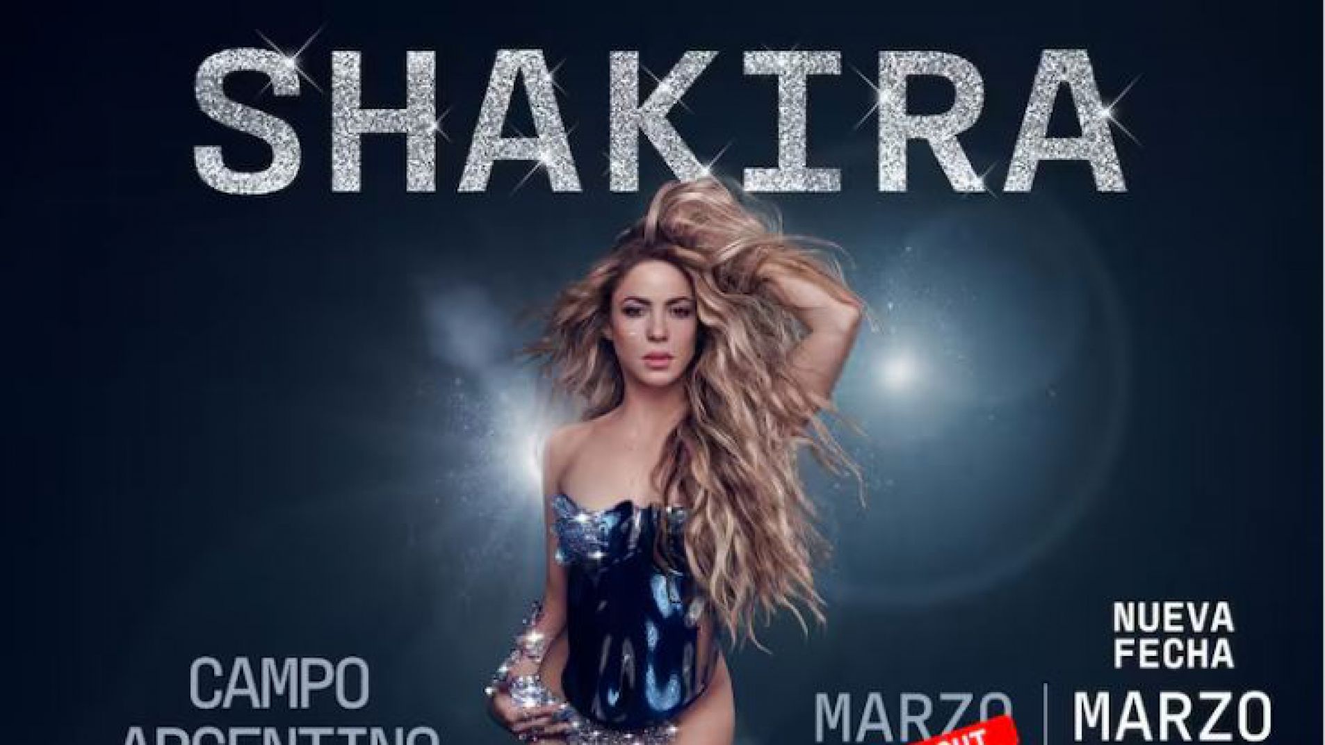Shakira agotó las entradas y sumó una nueva fecha en la Argentina