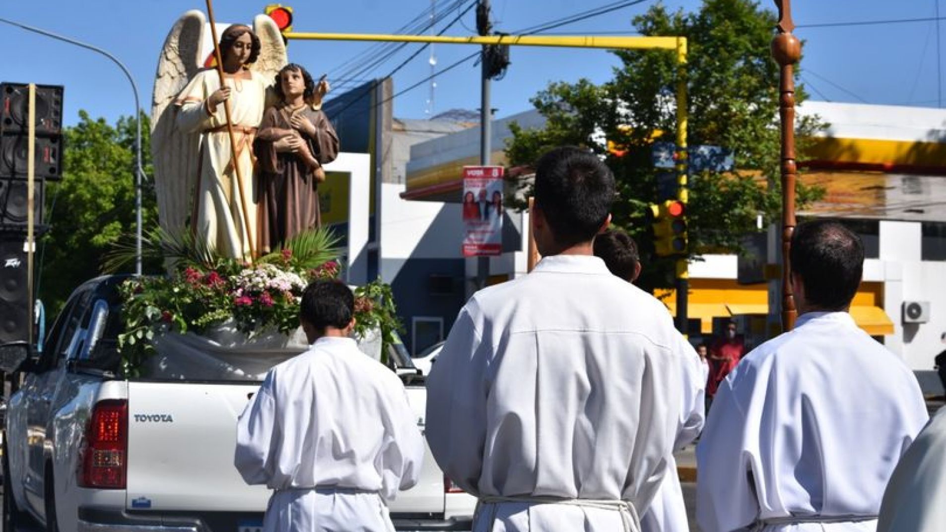 El 24 de octubre es el día de San Rafael Arcángel, santo patrono del departamento.