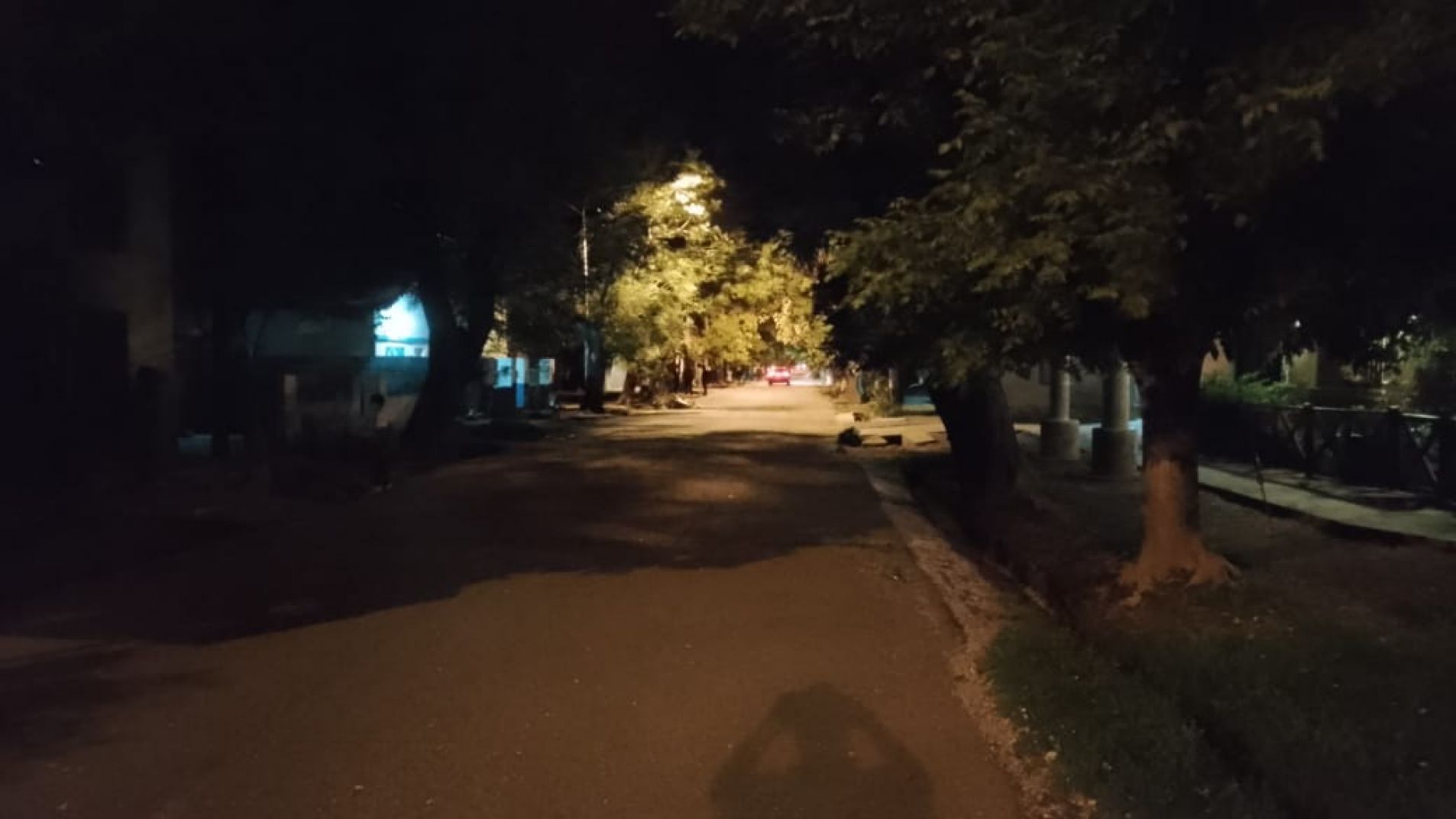 Calle Pichincha al 400, donde sucedió el hecho.