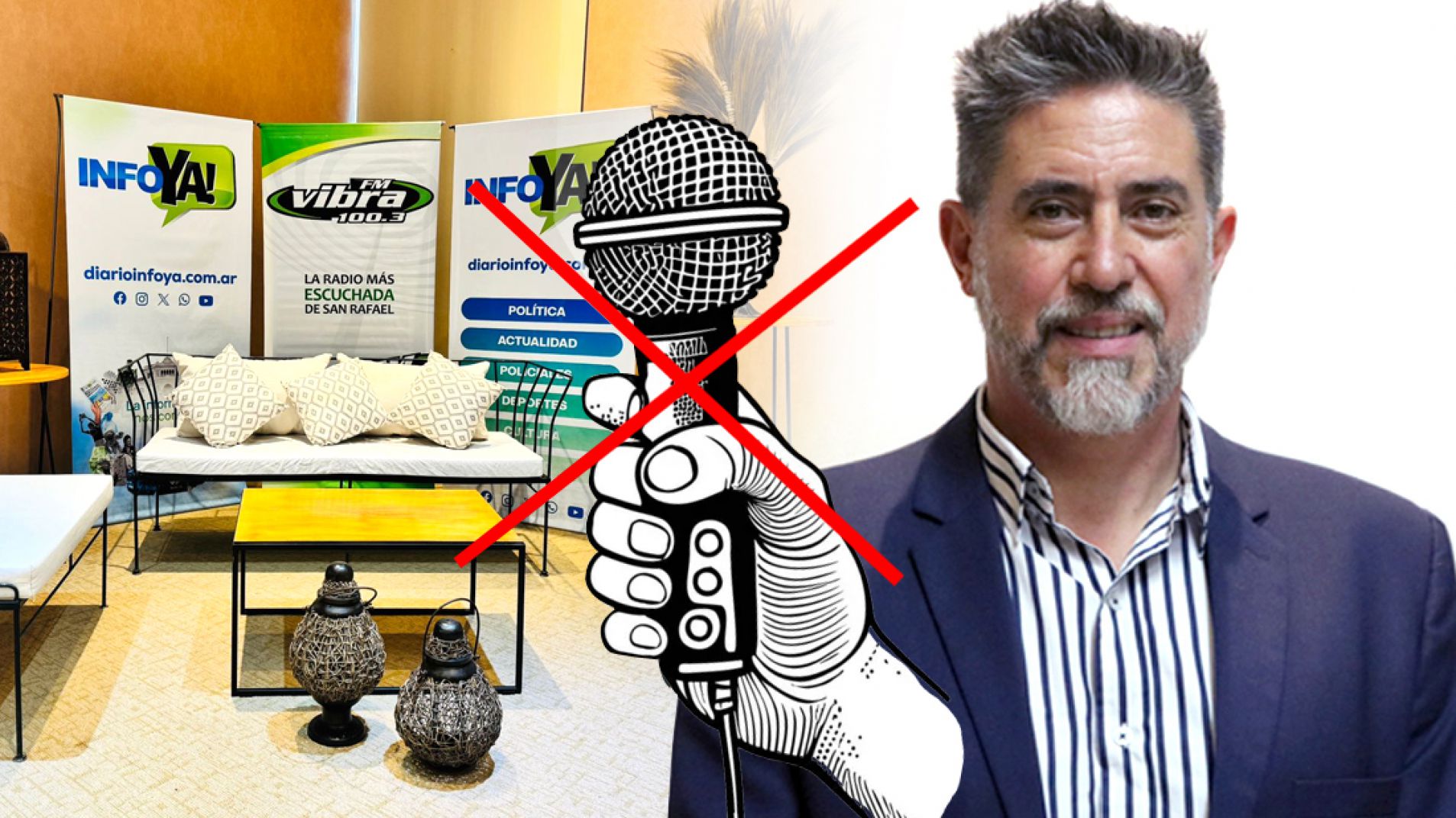 Gabriel Brega eligió no hablar con Info YA!